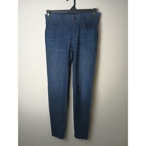 Betabrand Dark Wash Blue Pull On Jeggings Women Size Small
